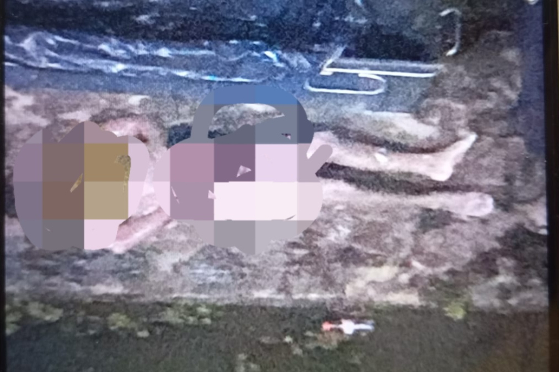 O corpo levado para o IML de Parnaíba 