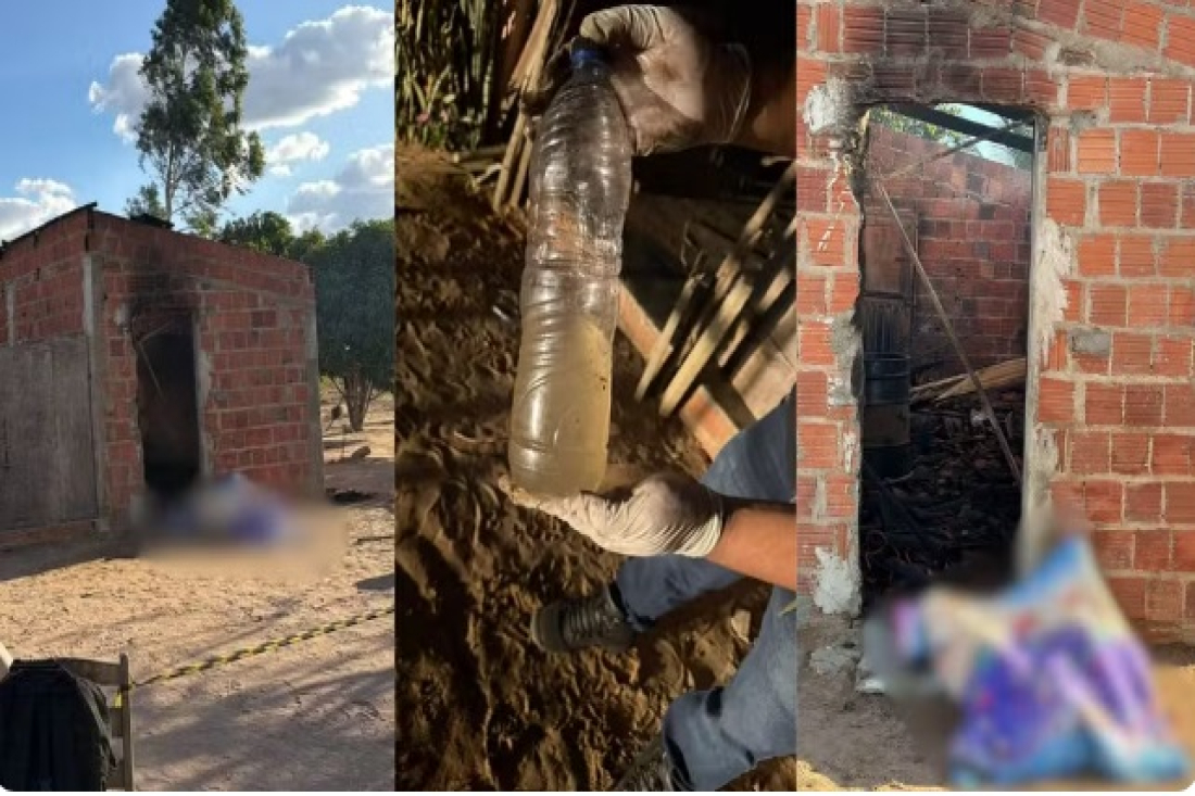 Jovem de 17 anos foi encontrado carbonizado dentro de uma garagem na zona rural