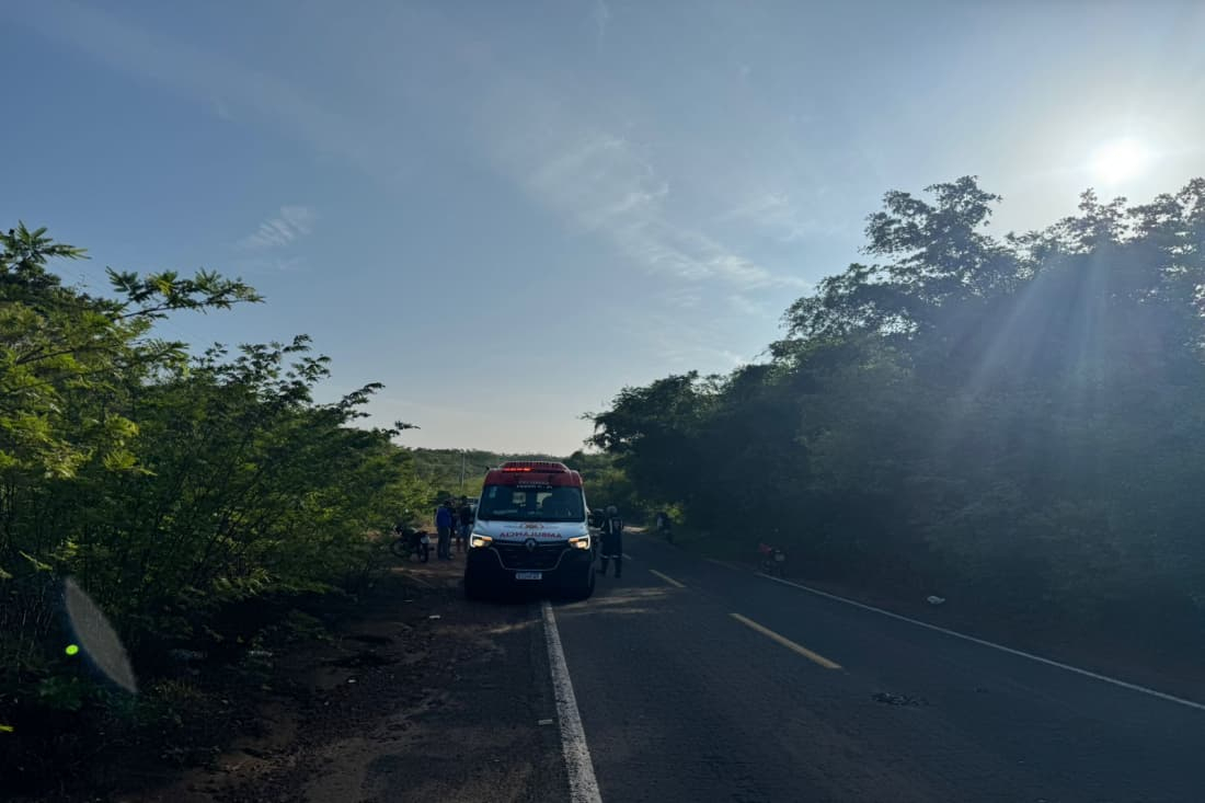 Motorista do caminhão se evadiu do local