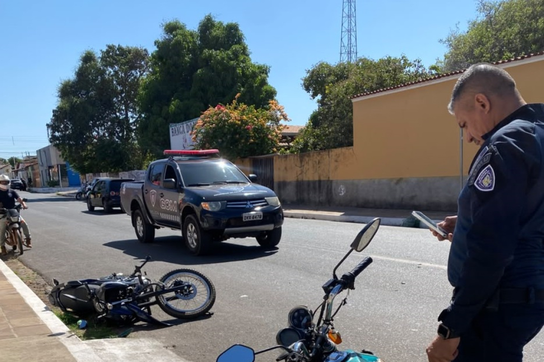A Guarda Civil Municipal esteve no local 